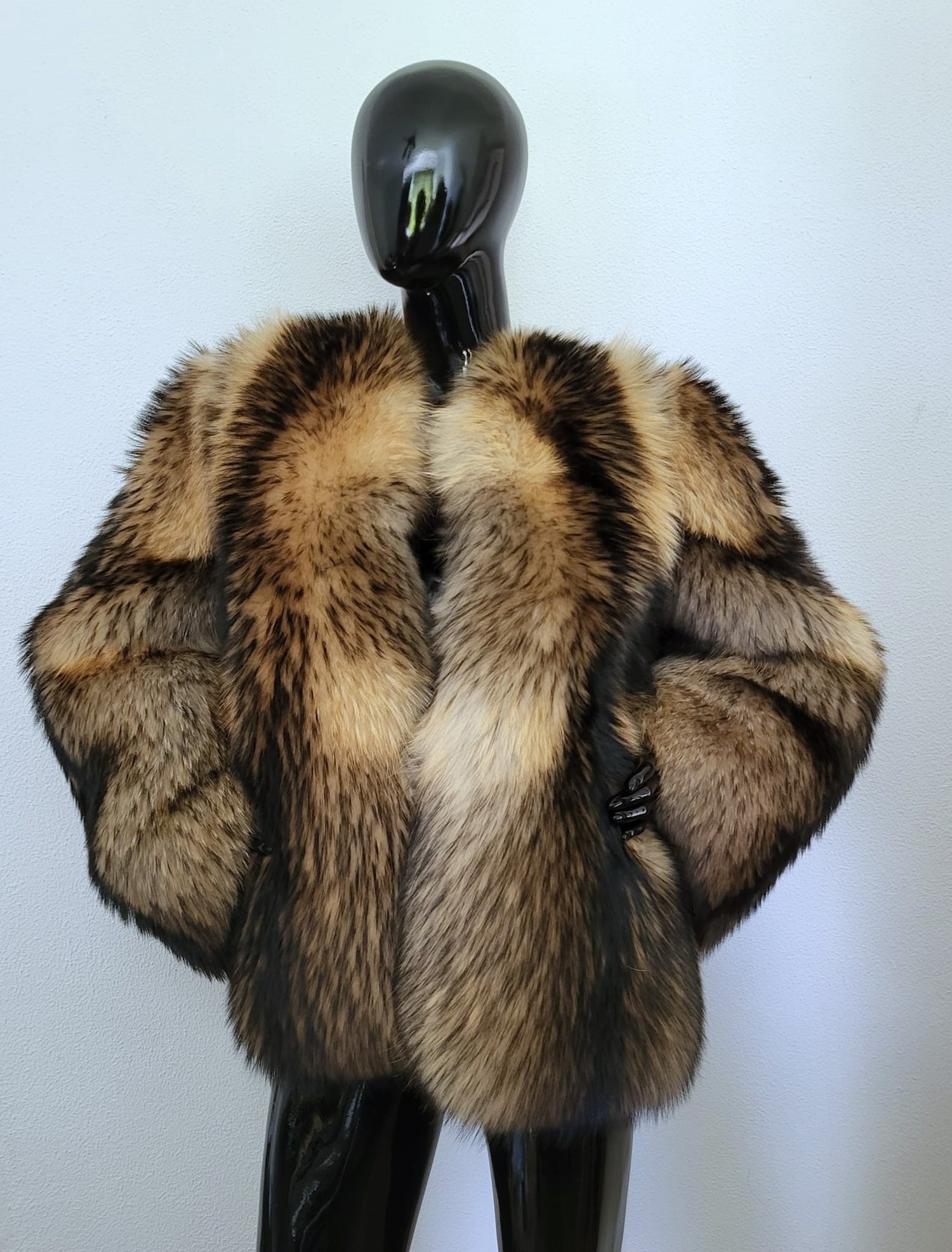 Finnraccoon fur coat