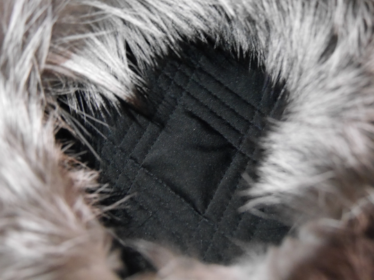 Silver fox fur hat