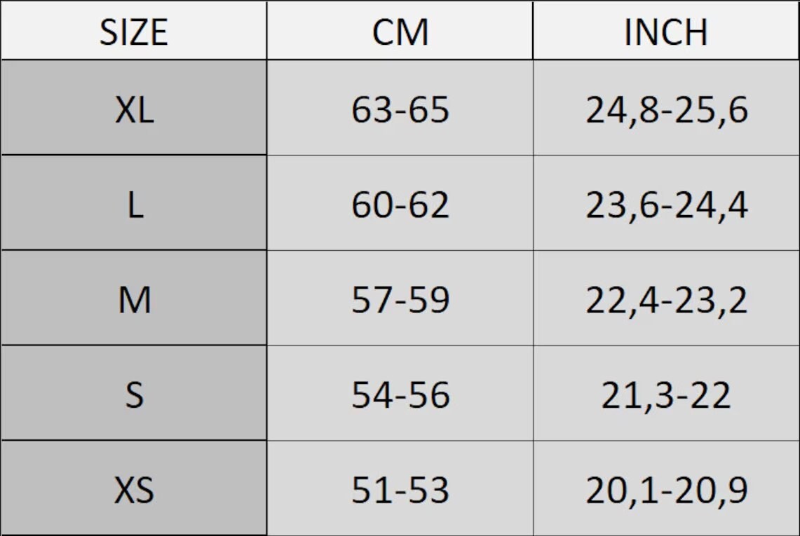 measurement guide for fur hats and headbands