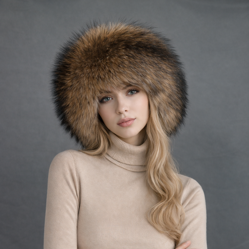 Finnraccoon fur headband