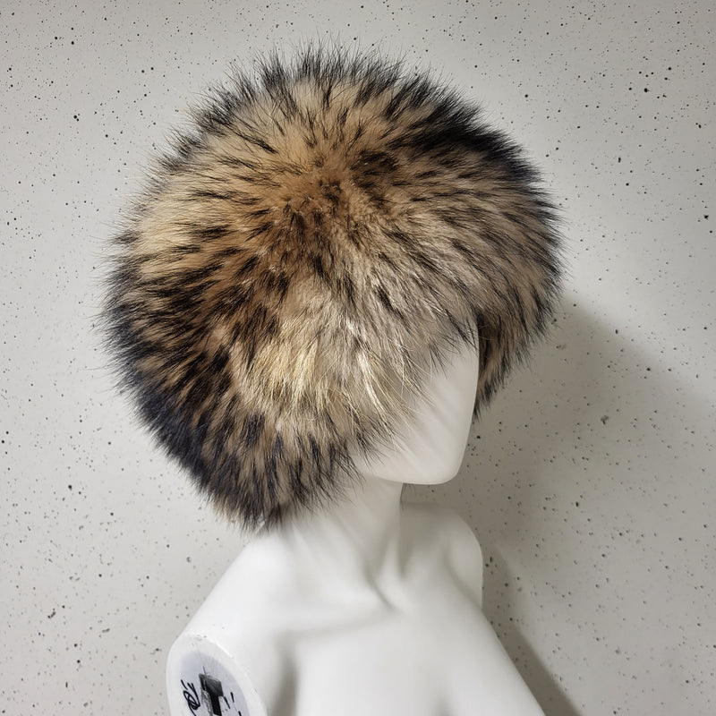 Finnraccoon fur hat